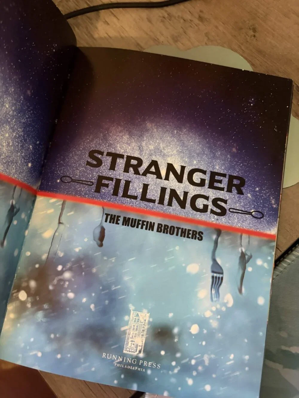 Stranger Fillings Stranger Things Parody Cookbook Hardcover